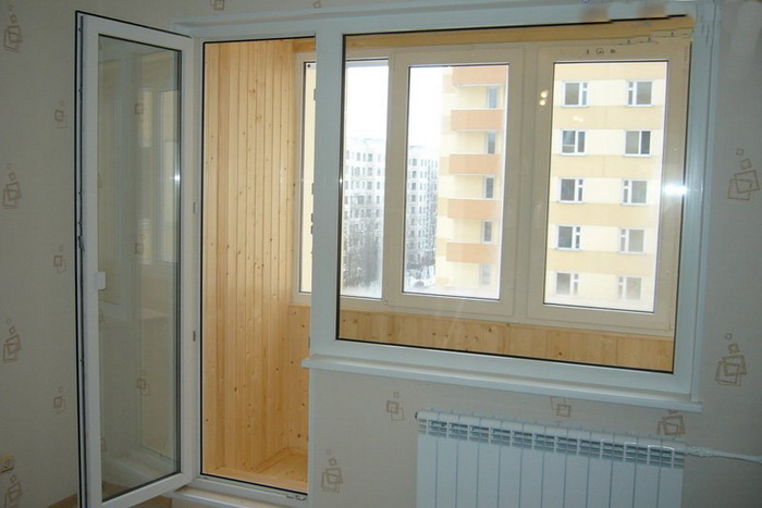 Балконное окно глухое
