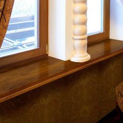 Глянцевые подоконники — красиво, комфортно, практично