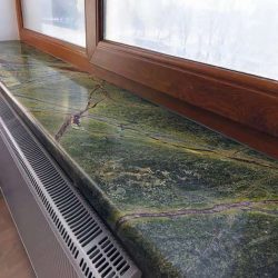 Подоконники из искусственного камня — стильное решение для дома