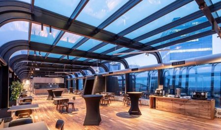 Стеклянные крыши в современных архитектурных проектах