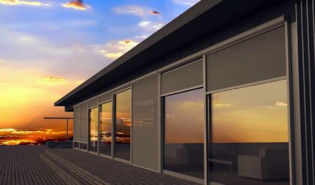 Уличные защитные жалюзи на окна (рафшторы)