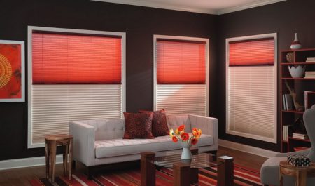 Жалюзи плиссе на пластиковые окна