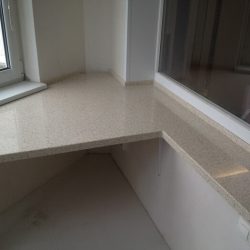 Подоконник из акрила — красиво и стильно