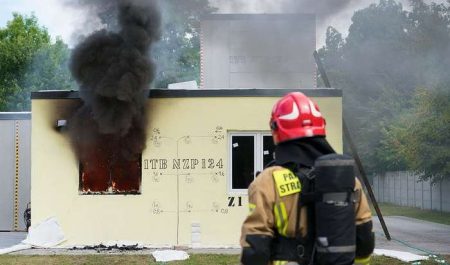 Противопожарные оконные стекла ESG и VSG — испытание огнем